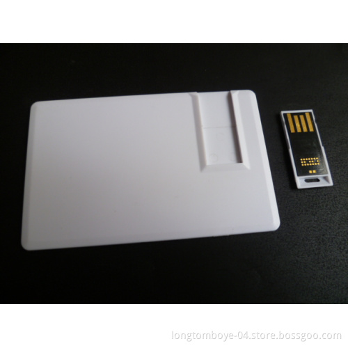 Credit Card USB Flash Drive Colour Printing Welcomed